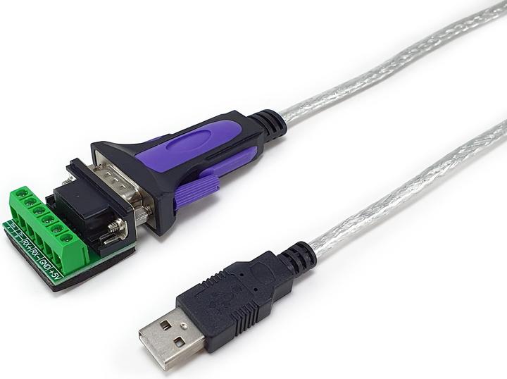 Produktbild equip Adapter USB-A -> Seriell RS422/RS485 St/St FT232Rsw (1.50 m)