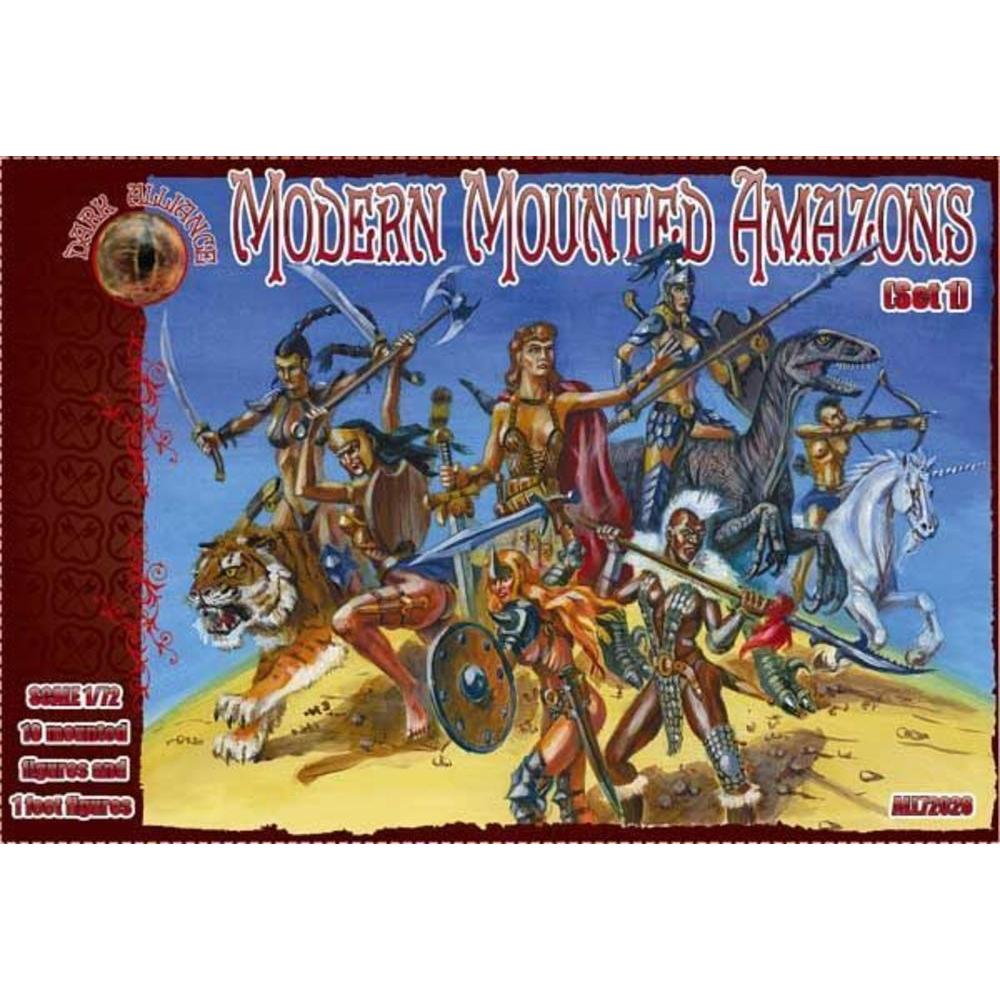 Alliance Modern Mounted Amazons, Set 1