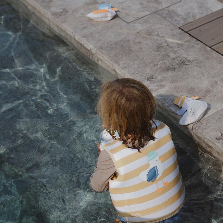 Produktbild Sunnylife Kinder Schwimmweste 3-6 Sid die Möve Mustard Stripe (SS25)