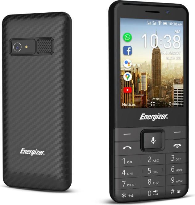 Actual product image Energizer E280S 4G BLACK (Black, 2.80", Dual SIM, 4G)