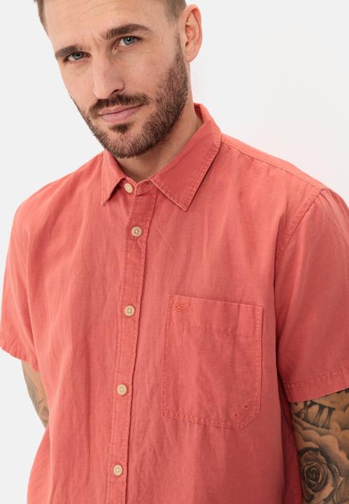 Produktbild Camel Active Kurzarm Hemd aus einem Leinen-Baumwoll-Mix (6XL)