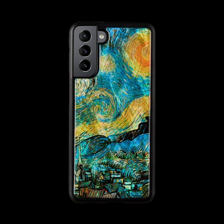Produktbild Ikins case for Samsung Galaxy S21+ starry night juodas (Samsung Galaxy S21+)