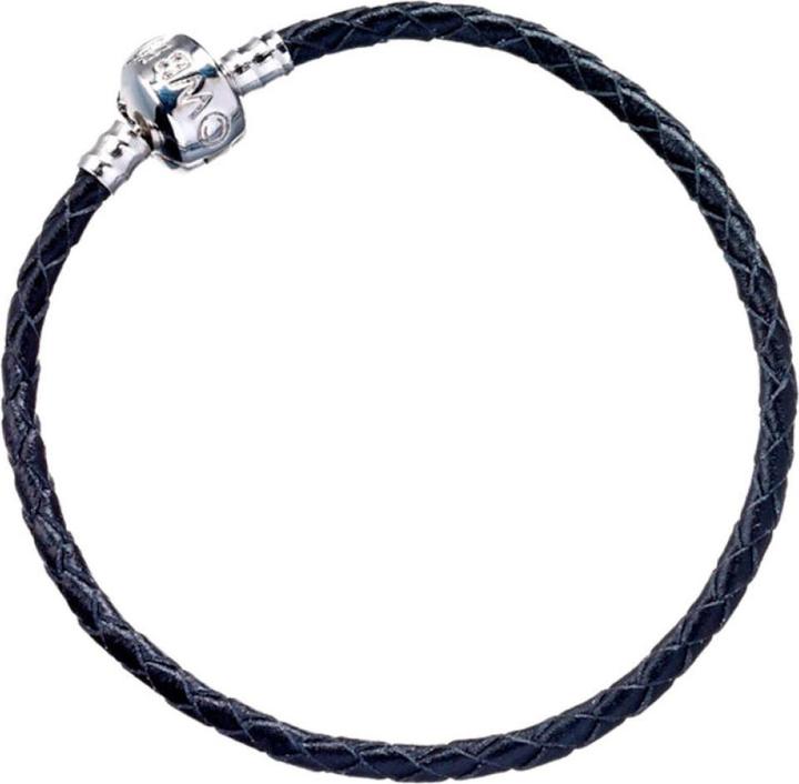 Produktbild GED Harry Potter Black Leather Charm Bracelet 20cm (20 cm)