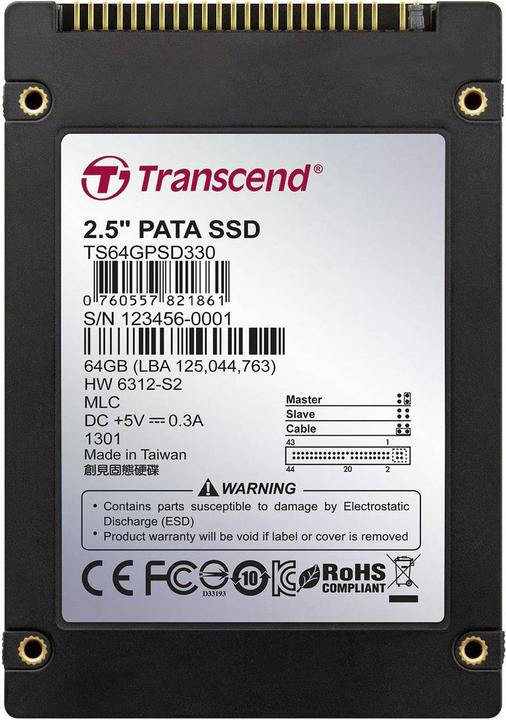 Immagine prodotto Transcend PSD330 (64 GB, 2.5")