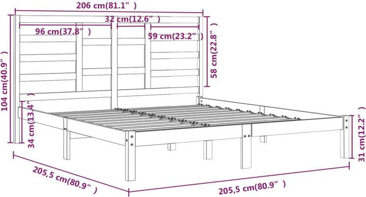 Produktbild vidaXL Gerty (200 x 200 cm)