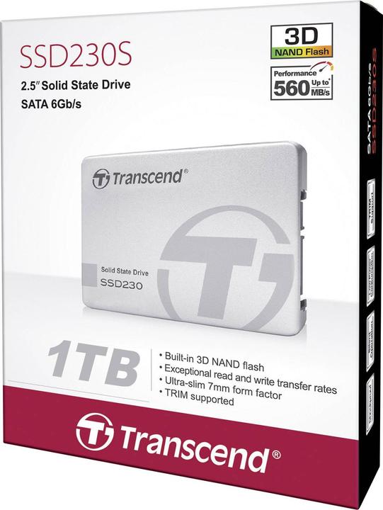 Produktbild Transcend SSD230S (1000 GB, 2.5")