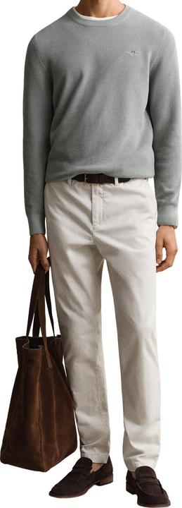 Image du produit GANT Micro Textured Cotton C-Neck (M)