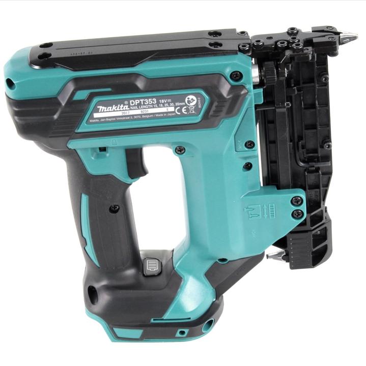 Actual product image Makita DPT 353 ZJ Battery pin tacker 18 V + Makpac - without battery, without charger