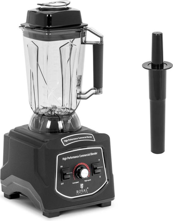 Royal Catering Standmixer 1680 W 2,5-l-Behälter 24 500 U/min Pulsfunktion Blender Smoothie Maker (1680 W)