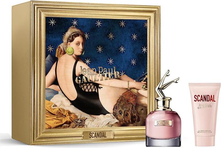 Actual product image Gaultier Scandal Christmas 2024 Eau de Parfum 50 / Body Lotion 75 (Perfume set)