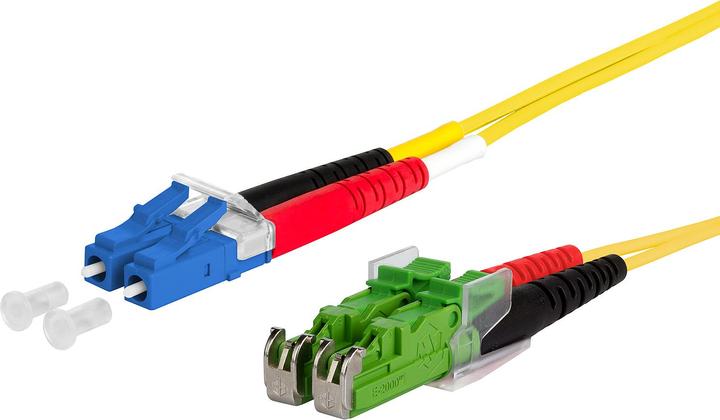 Immagine prodotto Metz Connect BTR 151P1JOMA10E Cavo patch OpDAT OS2 LC-D/2xE2000APC SM 1m giallo I-V(ZN)H (1 m)