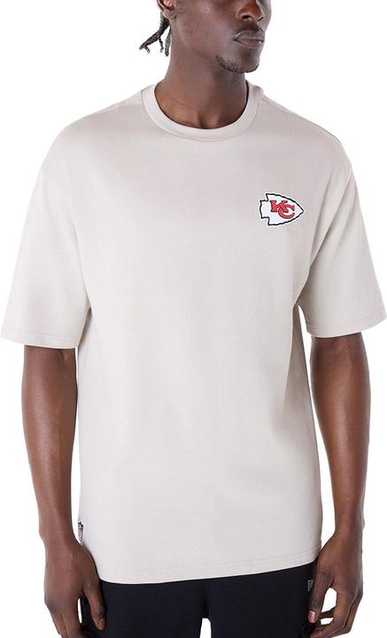 Actual product image New Era NFL Shirt - BACKPRINT Kansas City Chiefs stone - XL (XL)