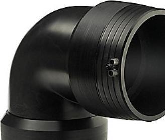 Actual product image Georg Fischer Electric welding angle 90° 225mm - PE100-SDR11 - Elgef Plus