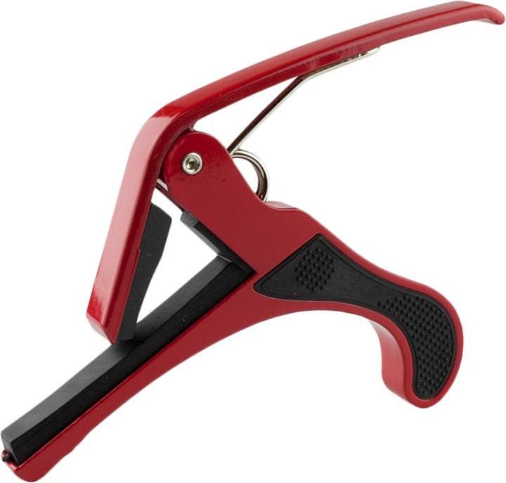 JTI Capodastre guitare en métal - Rouge