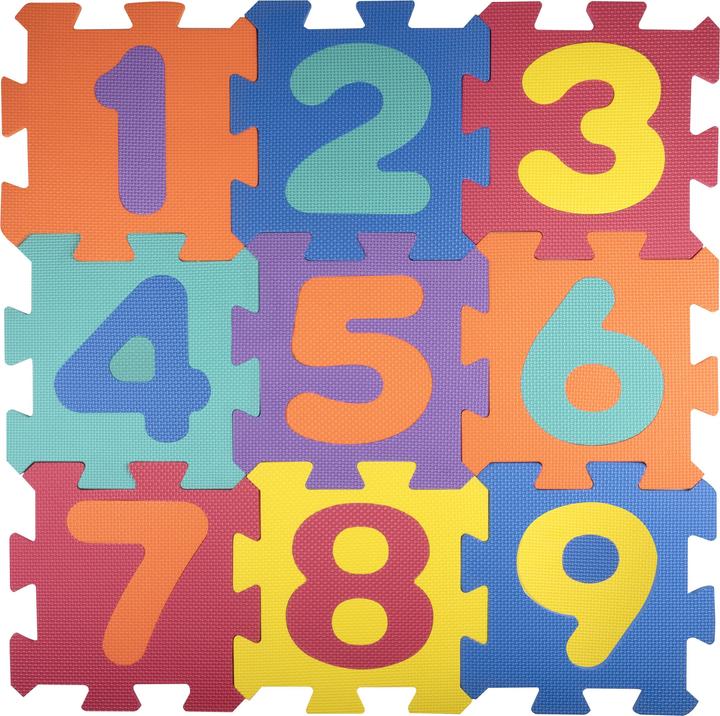 Let's Play Puzzle mat 9 pieces (90 x 90 cm)