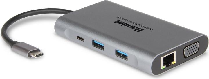 Immagine prodotto Hamlet HDKC-PD400V replicatore di porte e docking station per notebook Cablato USB 3.2 Gen 1 (3.1 Ge (USB-C)