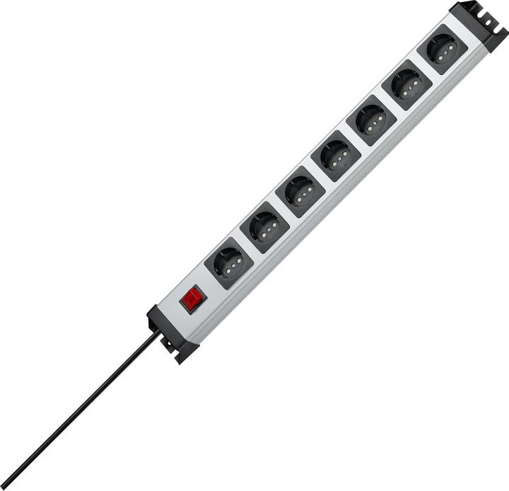 Produktbild Kopp Steckdosenleiste POWERversal 7-fach (7 x, CEE 7/3, 1.40 m)