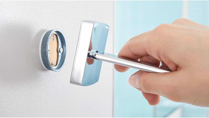 Actual product image tesa KLAAM toilet brush set incl. adhesive solution without drilling