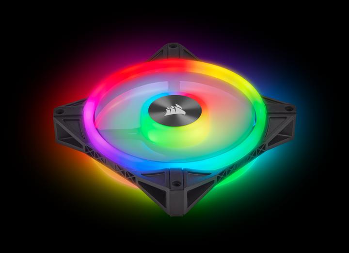 Actual product image Corsair iCUE QL120 RGB (120 mm, 3 x)