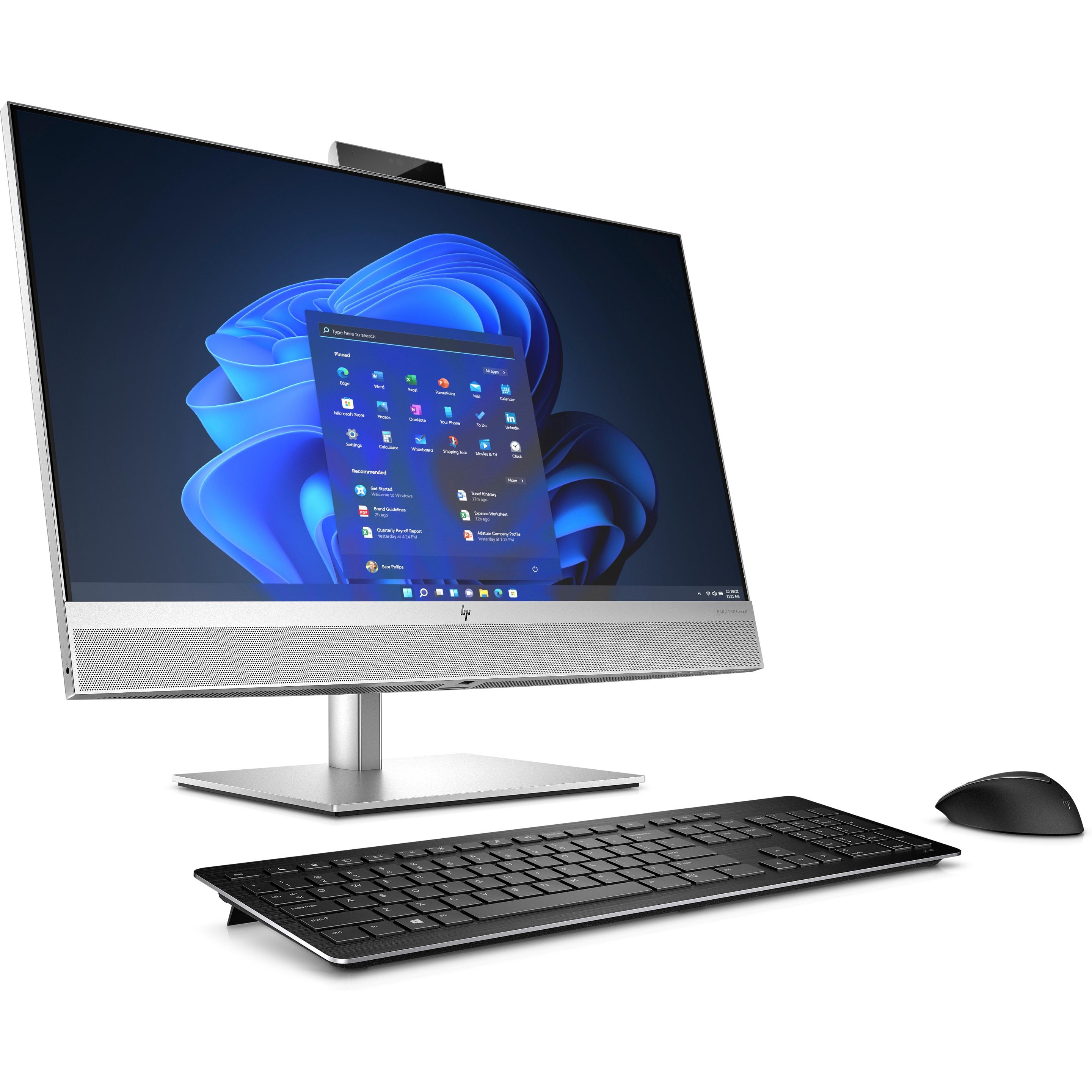 HP EliteOne 870 G9 All-in-One PC, 68,6 cm (27"), Quad HD, Intel Core™ i5, 16 GB, DDR5-SDRAM, 5 (Intel Core i5-14500, 16 ...