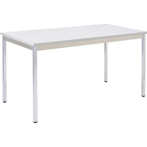 Bisley, Schreibtisch, Mehrzwecktisch rechteckig BxHxT 1800x740x800mm 25mm grau/chrom