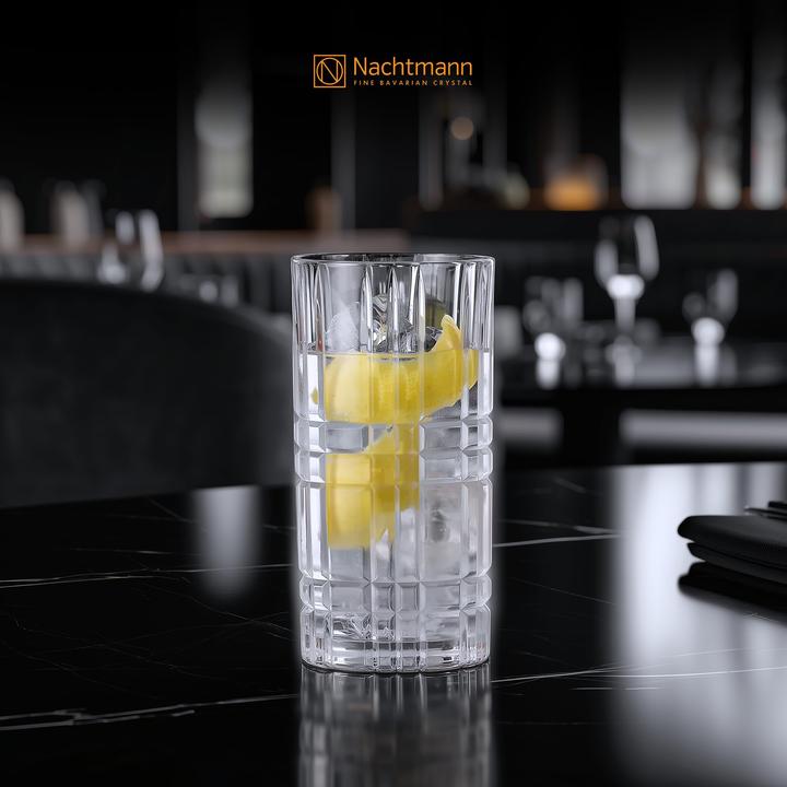 Actual product image Nachtmann Long drink tumbler Highland 37.5 cl 15.1cm Ø7.7cm Set of 4 (3.75 dl, 4 x, Long drink glasses)
