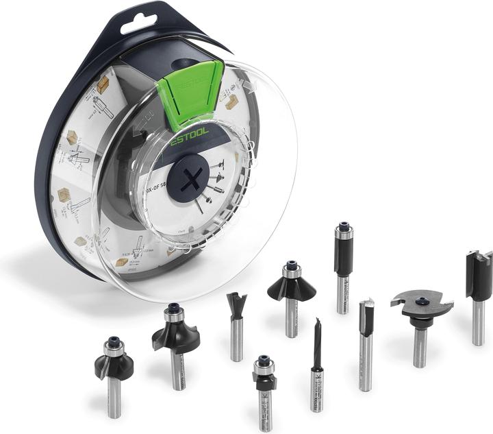 Festool Boîte de fraises Box-OF HW S8 Mix