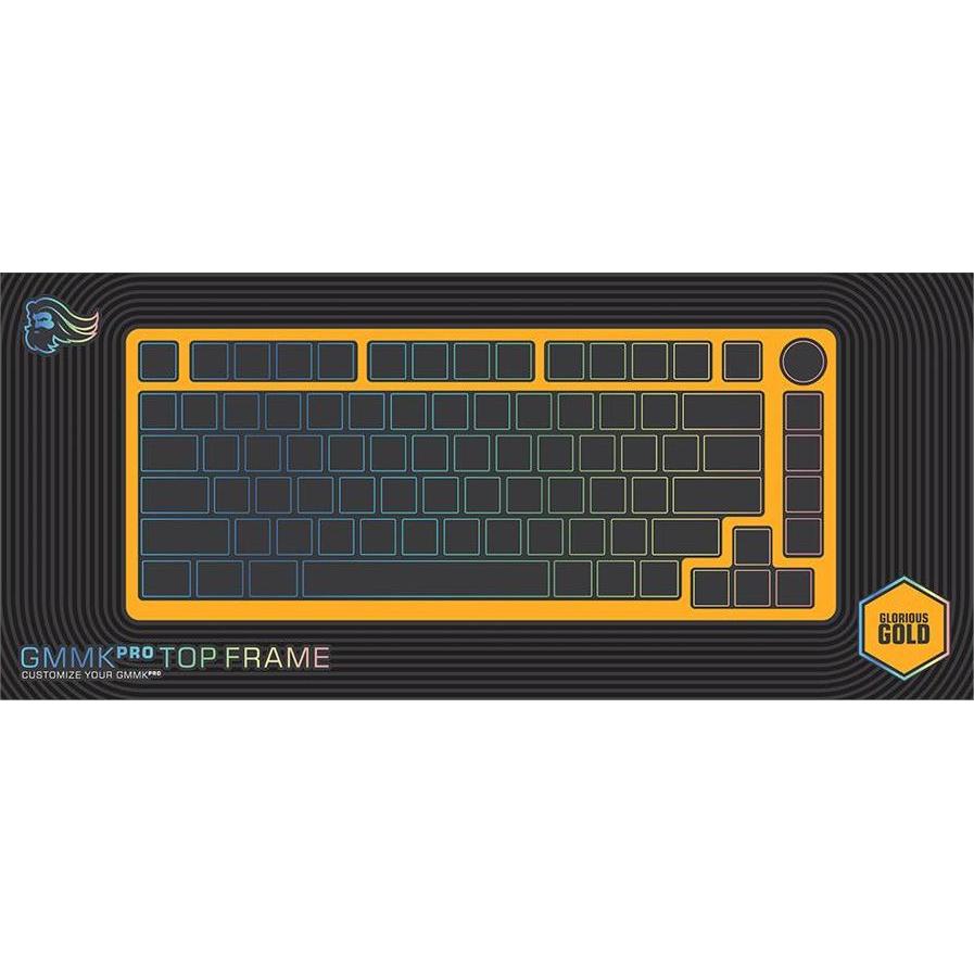 Thumbnail - Glorious PC Gaming Race GMMK PRO Top Frame, Maus + Tastatur Zubehör, Gelb
