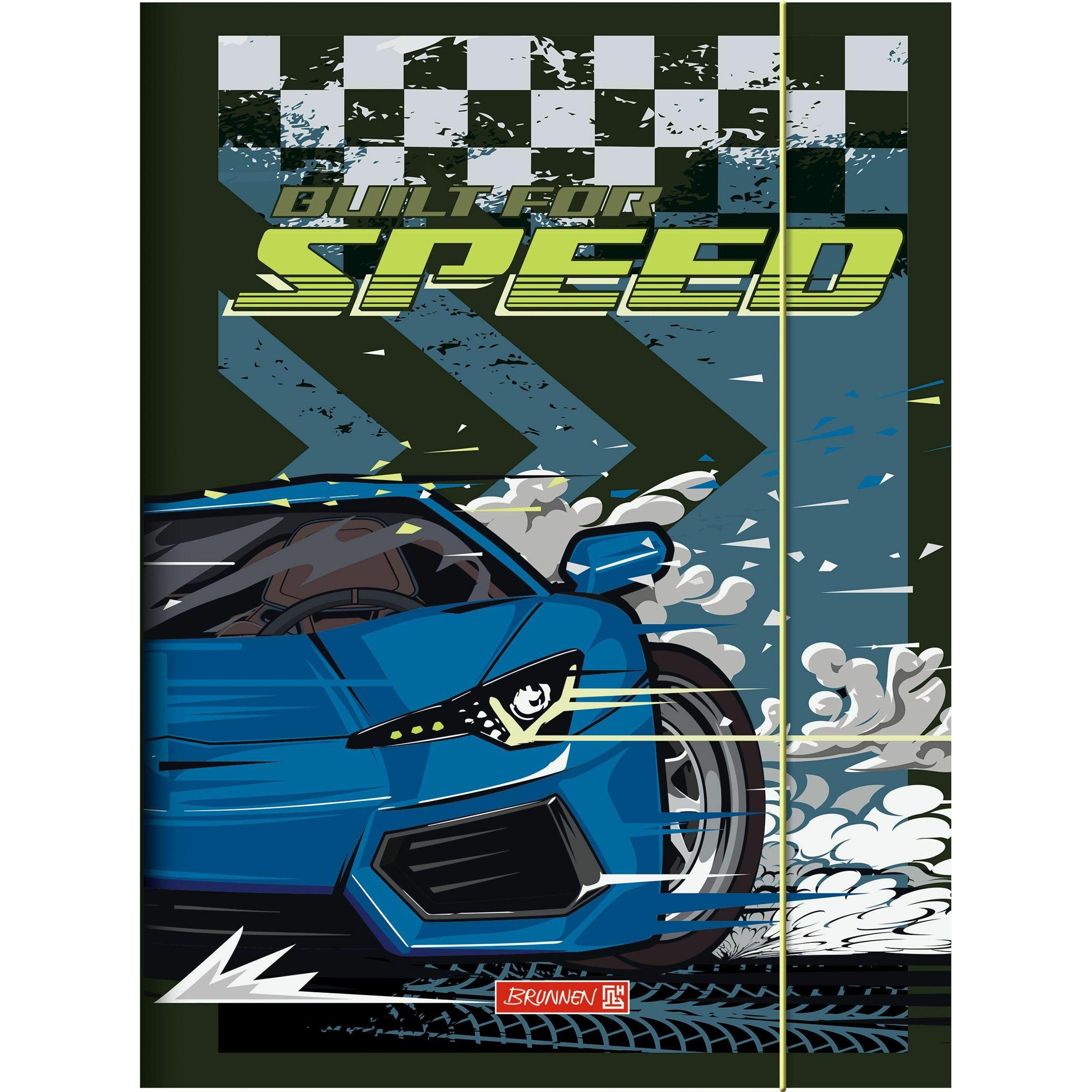 Baier & Schneider, Busta portadocumenti, Sammelmappe A3 Karton Fast Wheels (A3)