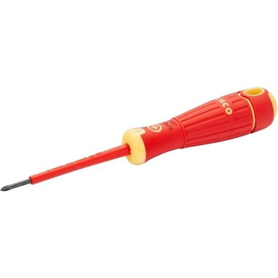 Bahco, Schraubenzieher, Insulated Screwdriver Ph3x150 (Kreuzschlitz)