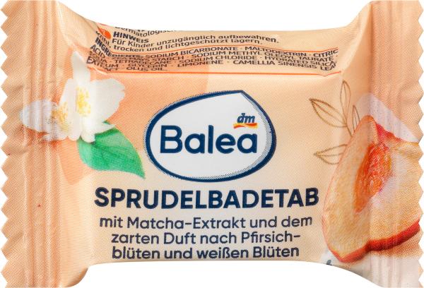 Actual product image dm Balea Bubble bath tabs Wellness triple