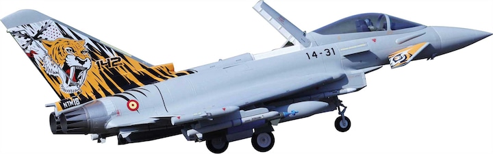 Actual product image Freewing Eurofighter Typhoon PNP 6S Jet EDF (Jet)