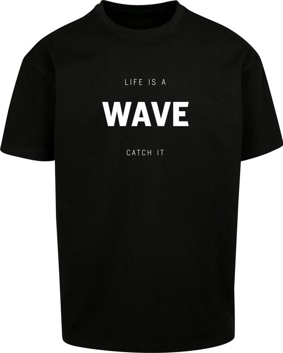 Actual product image Merchcode Summer - Life is a wave Heavy Oversize Tee - 116553 (M)