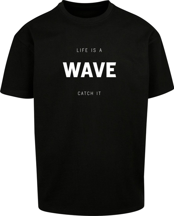 Image du produit Merchcode Summer - Life is a wave Tee surdimensionné lourd - 116553 (M)
