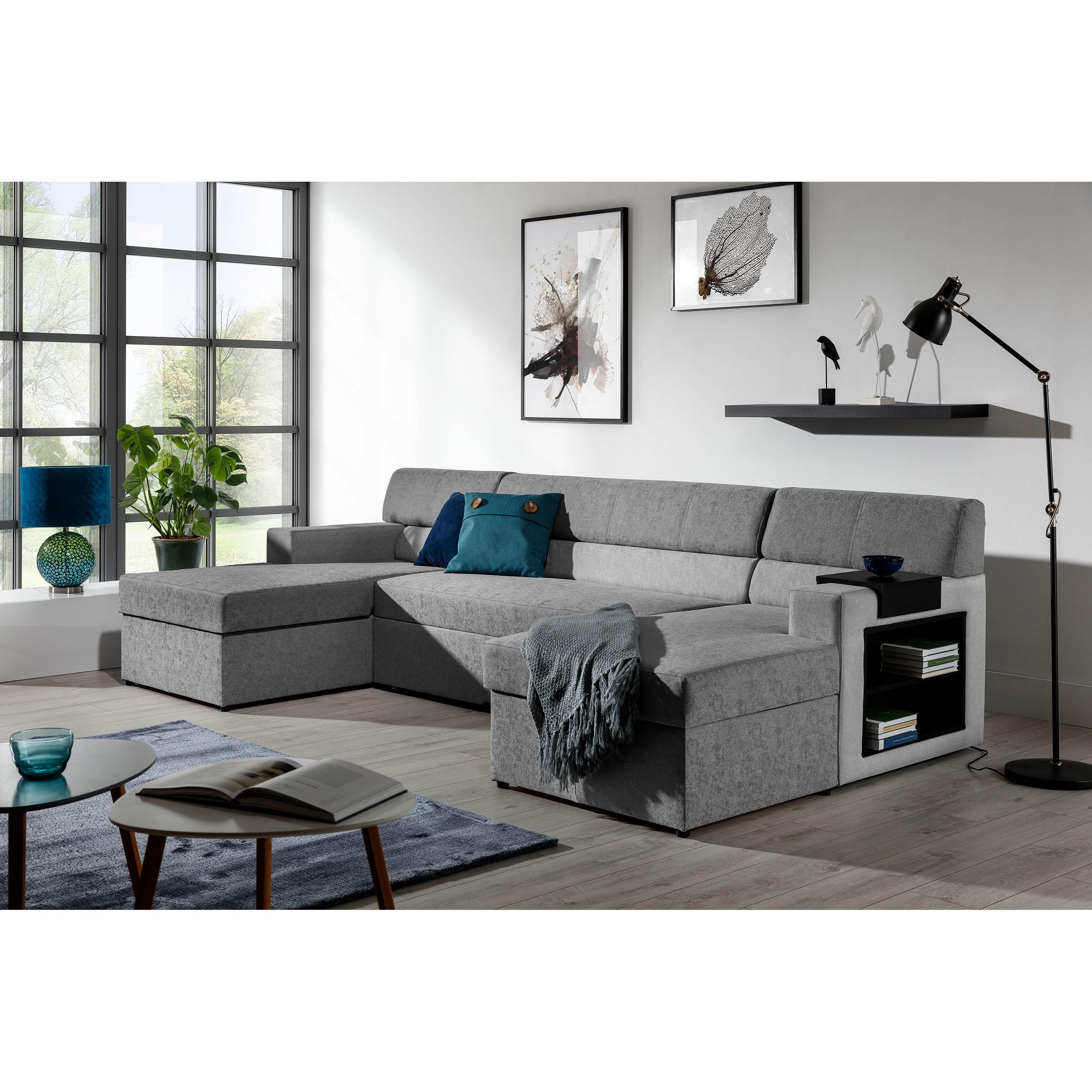 ELTAP, Sofa, Markos (Wohnlandschaft, 4-Sitzer, Bettsofa)