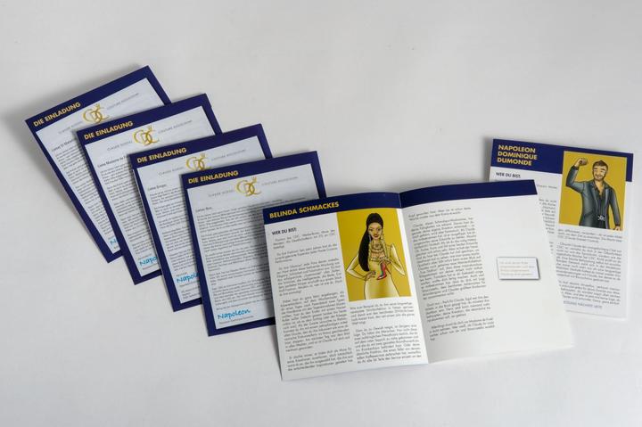 Produktbild Mord Couture. Krimi-Rollenspiel und Kochbuch. Das perfekte Krimi-Event für Zuhause. Für 6 Spieler (Deutsch)