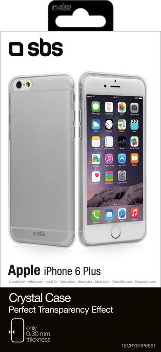 Image du produit SBS Couverture Crystal pour iPhone 6 Plus/6S Plus (Apple iPhone 6 Plus, Apple iPhone 6s Plus)