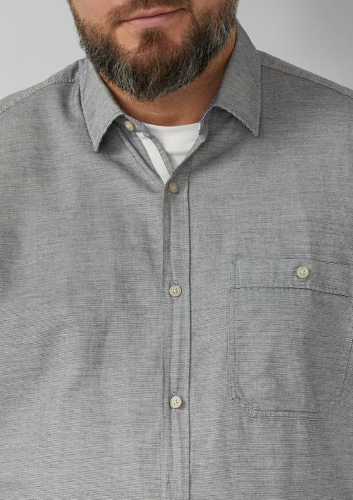 Immagine prodotto s.Oliver Hemd Regular Fit: Gemustertes Langarmhemd mit Kentkragen (3XL)