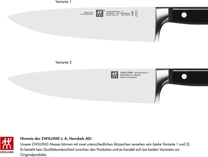 Actual product image Zwilling Professional S (20 cm)