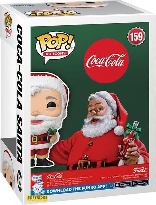 Actual product image Funko Pop! Ad Icons : Coca-Cola Santa (90s) (159)