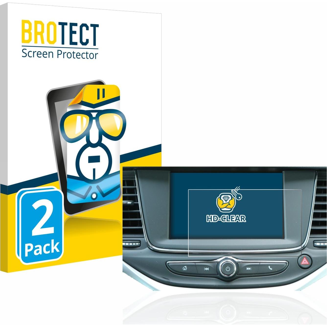 BROTECT, Accessori per navigatori GPS, Pellicola Trasparente