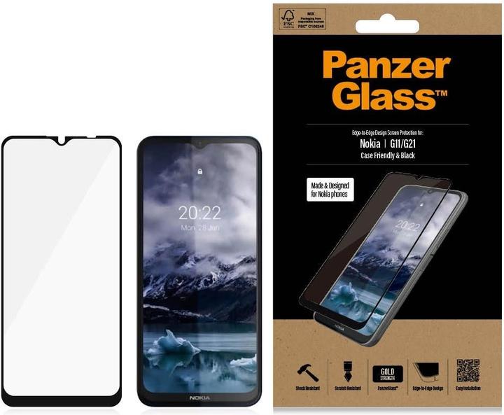 Produktbild PanzerGlass Displayschutz Case Friendly (1 Stk., Nokia G11, Nokia G21)