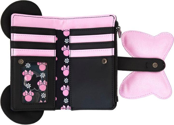 Produktbild Loungefly Disney by Geldbeutel Minnie Floral Rock the Dots Flap