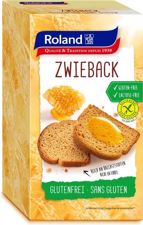 Roland Zwieback glutenfrei 165g (165 g)