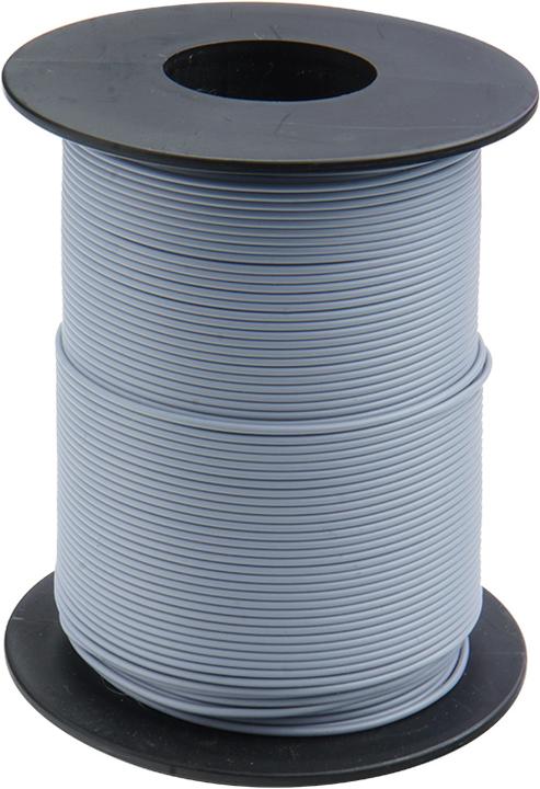 Actual product image Donau Solid core wire 0.5 / 100m grey (100 m)