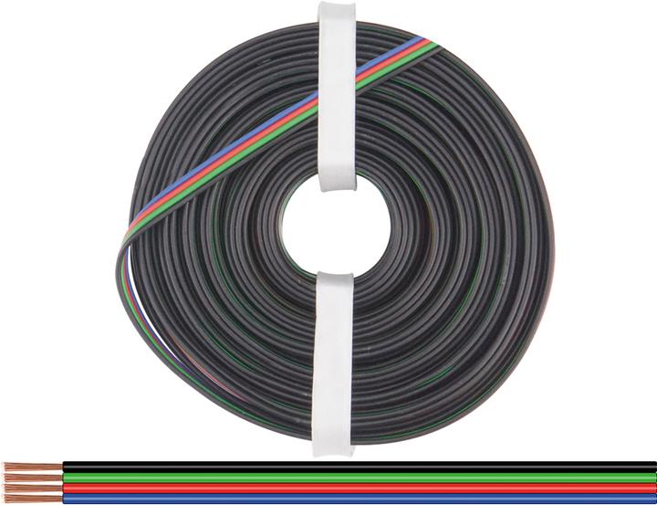 Donau LIGNE VIERLING 0,25 mm² / 5m RGB-LED (5 m)