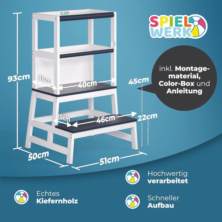 Actual product image Spielwerk Learning tower