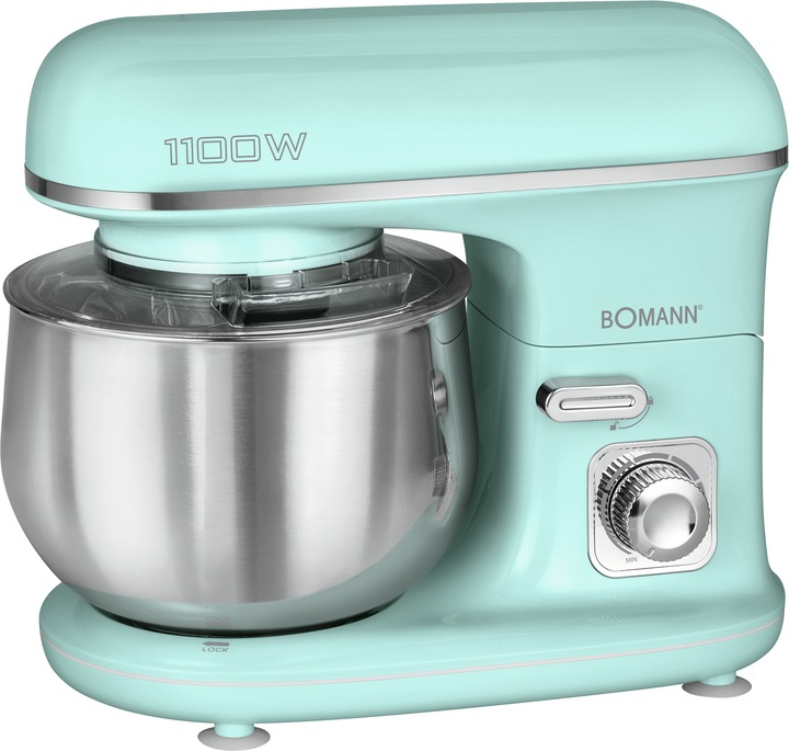Bomann KM 6030 CB Food Processor Colore Menta (1100 W)