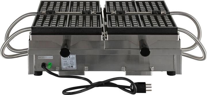 Image du produit Mayfair Gaufrier double 180° tournable 230V/2900W connecteur Suisse T23 705x520x180 mm