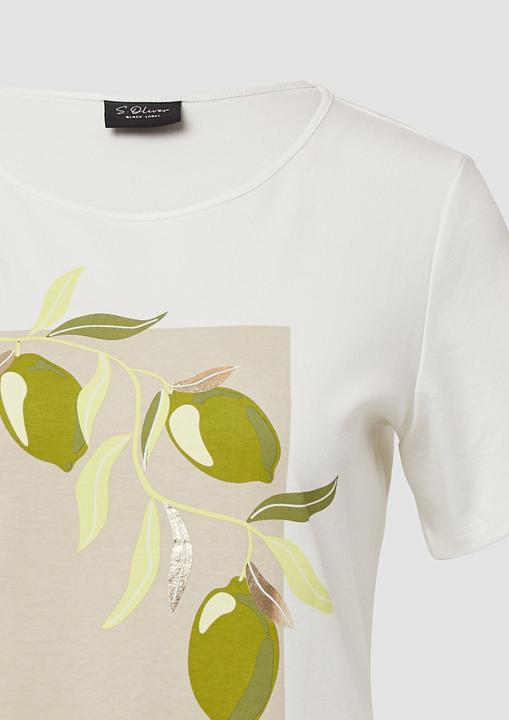 Produktbild S.Oliver T-Shirt Baumwoll-T-Shirt mit Frontprint (46)